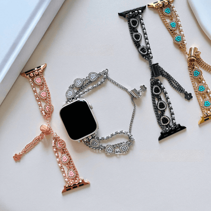 "ELODIE AMBER" - Apple Watch Armband